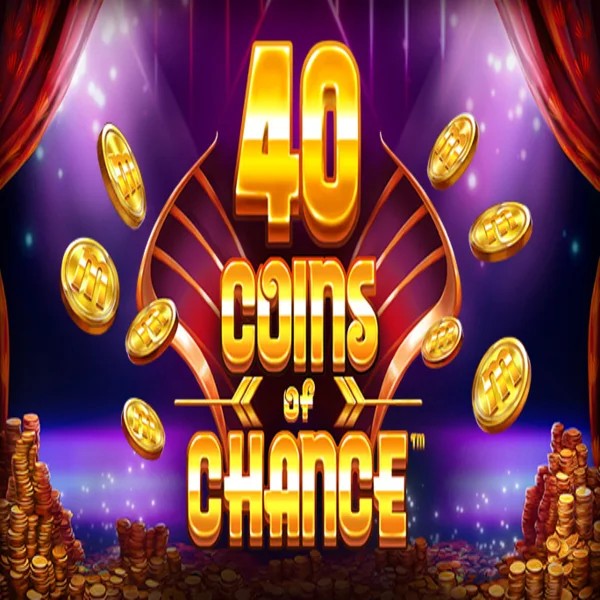 Official Slots logo: 40 Coins of Chance by SYNOT Games at Betrepublic Casino