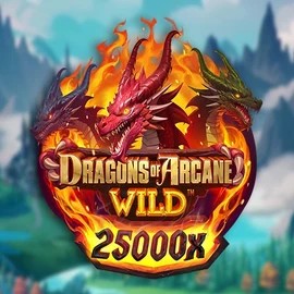 Dragons of Arcane Wild by Foxium, showcased at betrepublics.de – game logo